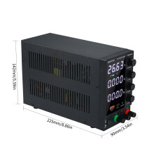 WANPTEK DPS305U Netzteil 30V 5A 150W 4-stellig 115/230V