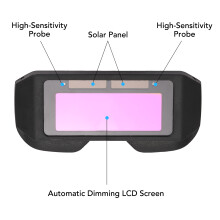 Solar-Schweißbrille mit Automatikfilter, Blendschutz & UV-Schutz