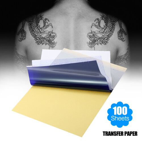 Tattoo-Transferpapier 100 Blatt A4 Größe 1
