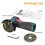 3in Electric Angle Grinder Brush Motor Multifunctional Lithium Cutter 5