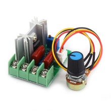 AC 50-220V 2000W SCR-Spannungsregler, Dimmer & Geschwindigkeitsregler