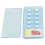 10x 2mm Zahnkristall-Ornamente Weiß m. Box 1