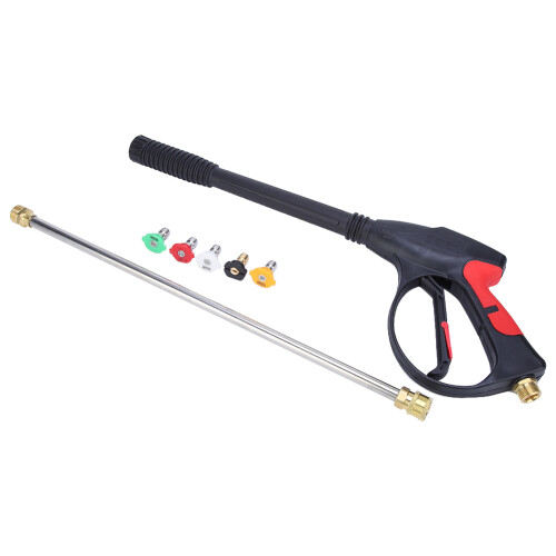 High Pressure Cleaner 1/2" BSP 5 Nozzles 4000 PSI 1