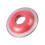 Dental Orthodontic Loop Elastic Chain Ultra Power Red 4