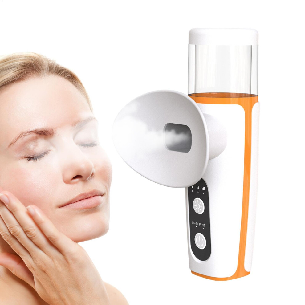 Eye Steamer Nano Dry Eye Humidifier Portable Eye Care Device With 3 Temperature Settings Rechargeable Mist Sprayer White
