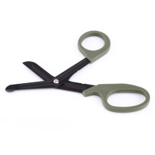 Paramedic Shears Bandage Scissors First Aid Tool (Army Green)