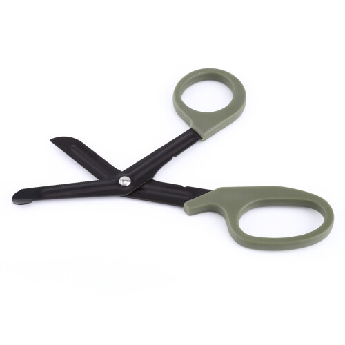 Paramedic Shears Bandage Scissors First Aid Tool (Army Green)