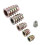 50x M4-M10 Zinc Alloy Hex Insert Nuts Assortment 5