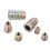 50x M4-M10 Zinc Alloy Hex Insert Nuts Assortment 3