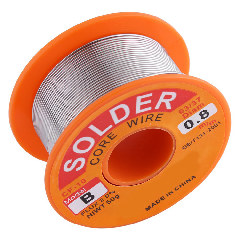 63/37 Rosin Core Solder Wire 0.6/0.8/1.0Mm 50G 610830955076