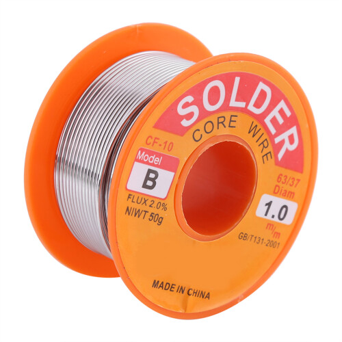 Lötdraht 63/37 0,6-1,0mm 50g mit Flussmitte