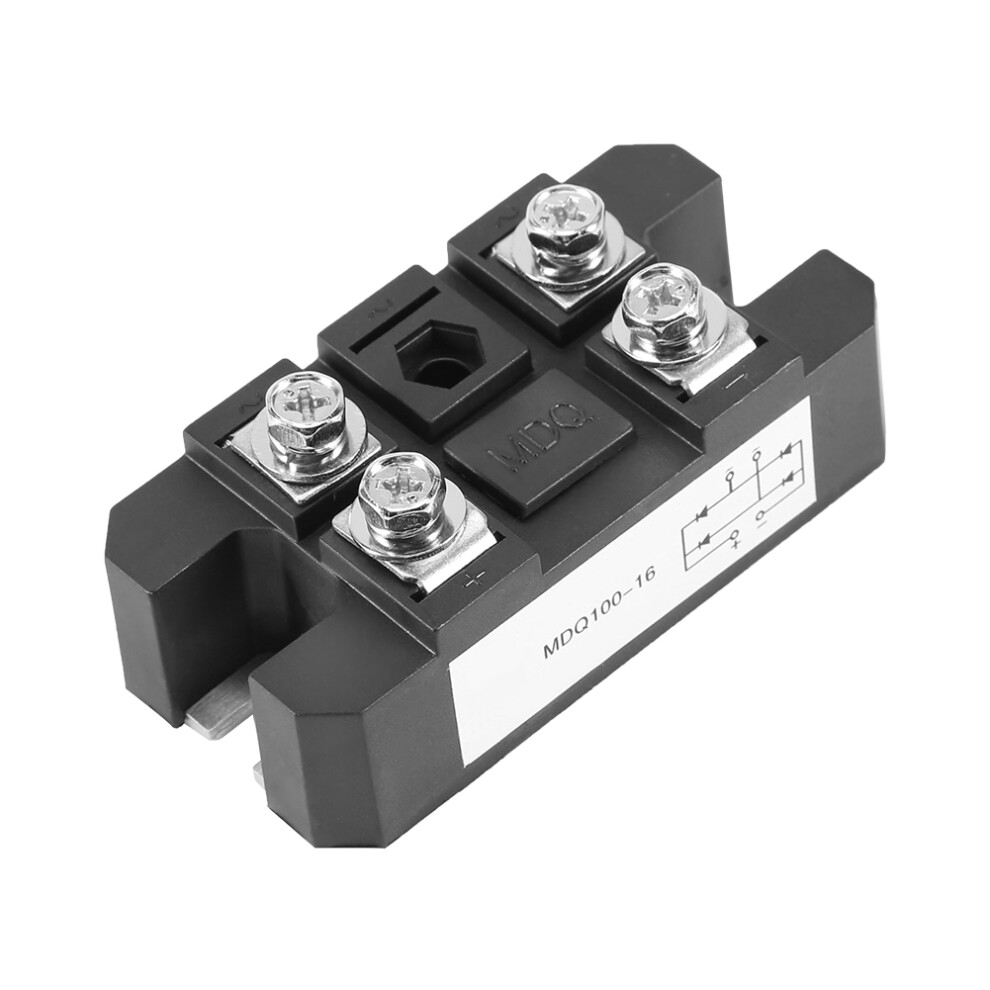 Single Phase Diode Bridge Rectifier 100A 1600V 4 Terminals 610830955557