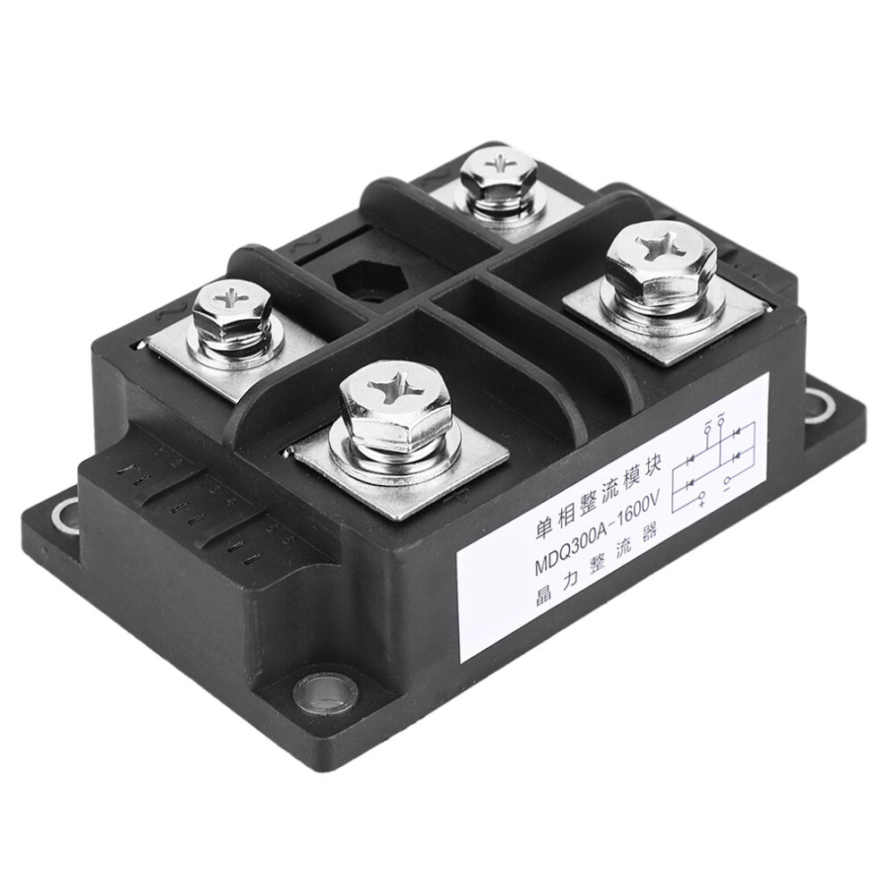 1Pc Single Phase Diode Bridge Rectifier 300A Amp 1600V 110*67*40Mm 610830955564