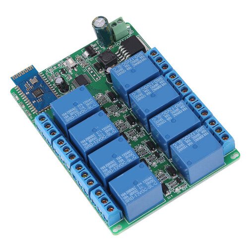 8-Kanal Bluetooth Relais für Motor & Licht 1