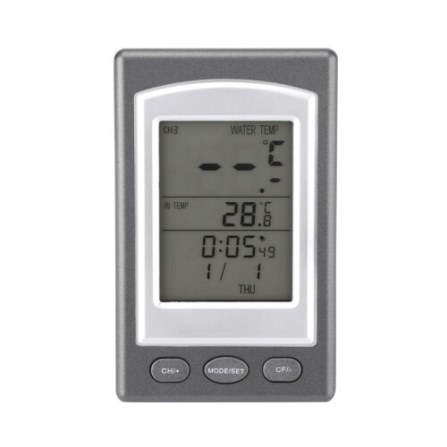 Drahtloser digitaler Schwimmbadthermometer Wasser 2