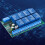 DC 12V 8-Kanal RS485 Relais-Modul programmierbar 5