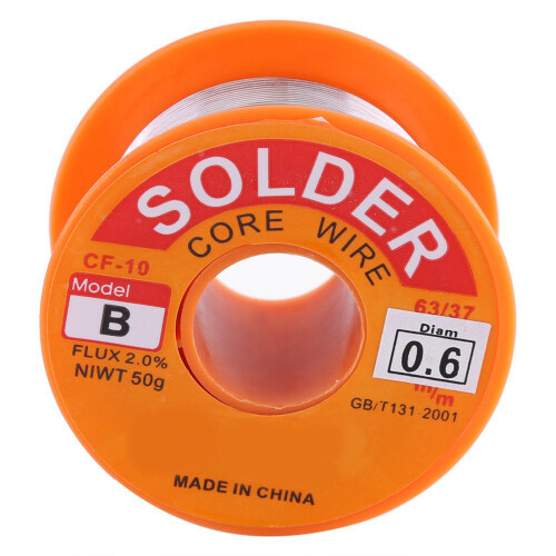 Lötdraht mit Flussmitte 63/37 0,6-1,0mm 50g 1