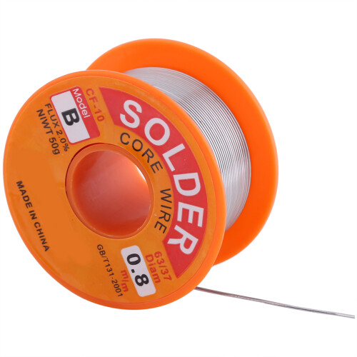 63/37 Rosin Core Solder Wire 0.6/0.8/1.0mm 50g 2