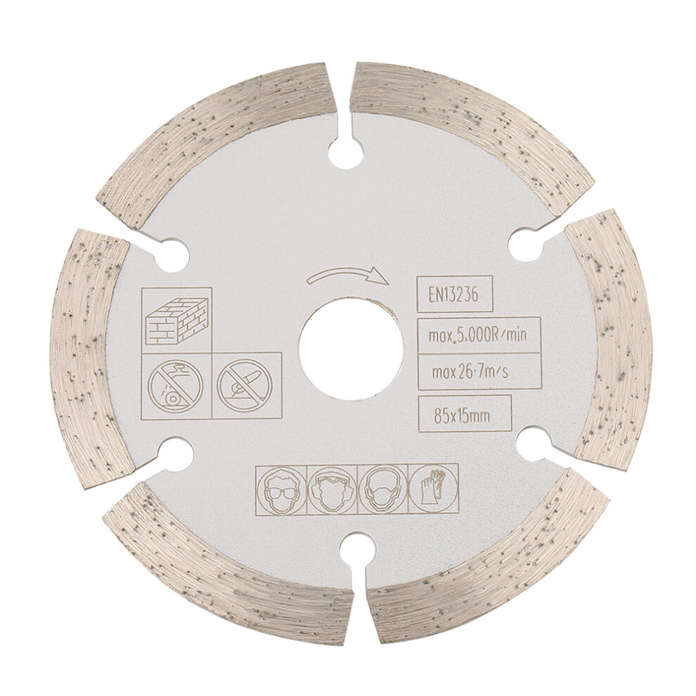85Mm X 15Mm Diamond Circular Saw Woodworking Rotary Disc 610830952938