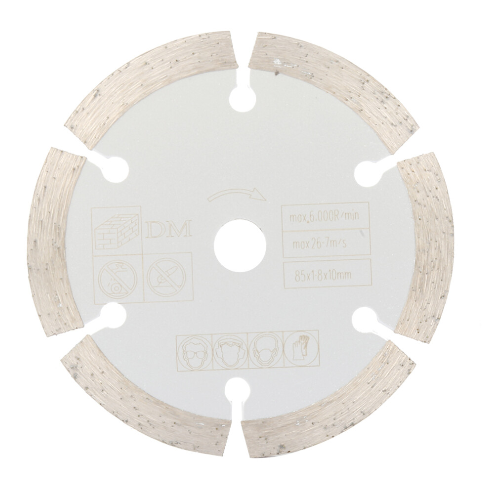85mm x 10mm Diamond Circular Saw Woodworking Rotary Disc