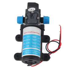 DC 12V 45W Selbstansaugende Mikropumpe, 4L/min, Schwarz