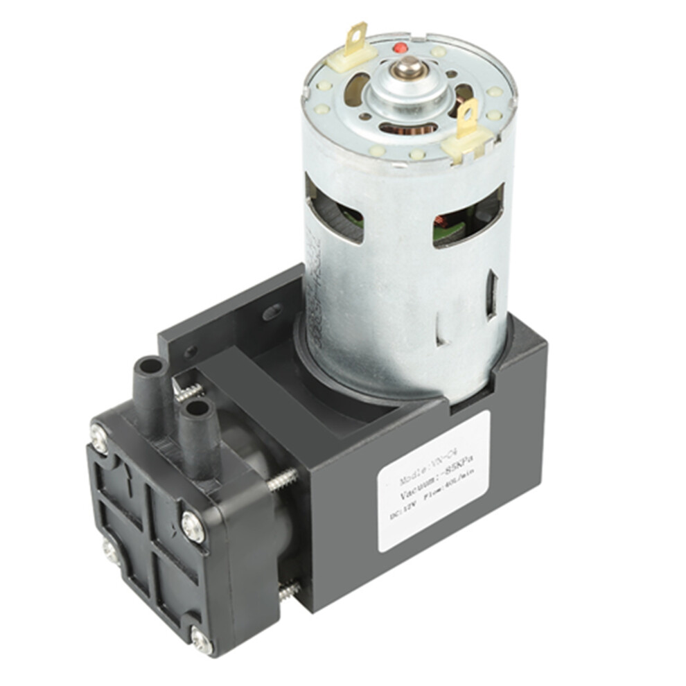 1Pc Dc12v 42W Mini Small Oilless Vacuum Pump Â85Kpa Flow 40L/Min 610830953058