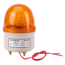 LED Blitzwarnlampe 220V 15W Gelb