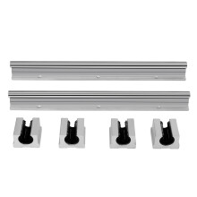 2x 300mm 12mm SBR12UU Linearführungen + 4x Lagerblöcke