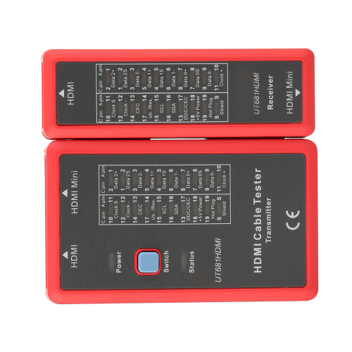 UT681 HDMI-Mini-HDMI-Kabeltester mit 20-LED-Anzeige 1