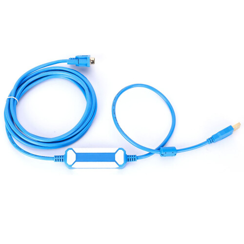 3meter PLC Programming Cable for Omron CQM1H/CPM2C Series PLC Blue 2