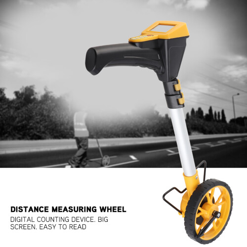 Foldable Digital Distance Measuring Wheel Road Land Builders 2