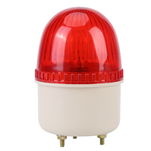 LED Blitzwarnlampe 220V 15W Rot 1