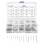150-tlg. 304 Edelstahl Splintstift-Set M1-M3 (15 Arten) 5