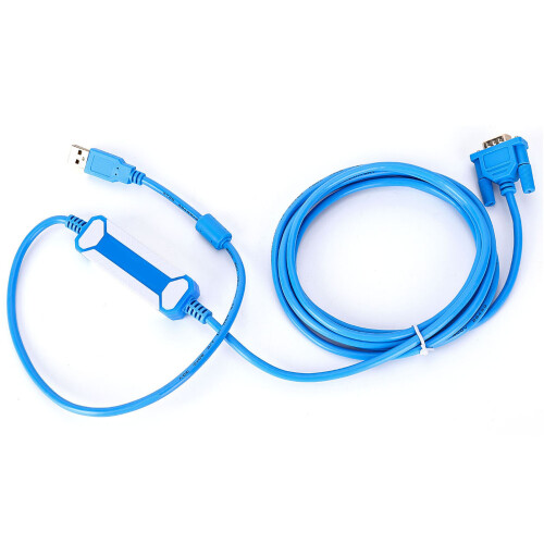 3meter PLC Programming Cable for Omron CQM1H/CPM2C Series PLC Blue 1