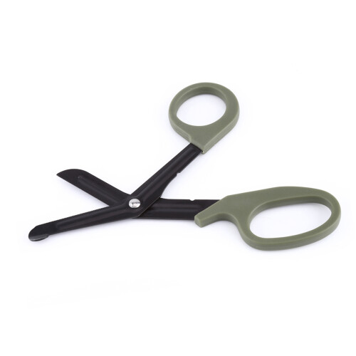 Paramedic Shears Bandage Scissors First Aid Tool (Army Green) 1