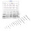 150-tlg. 304 Edelstahl Splintstift-Set M1-M3 (15 Arten) 2