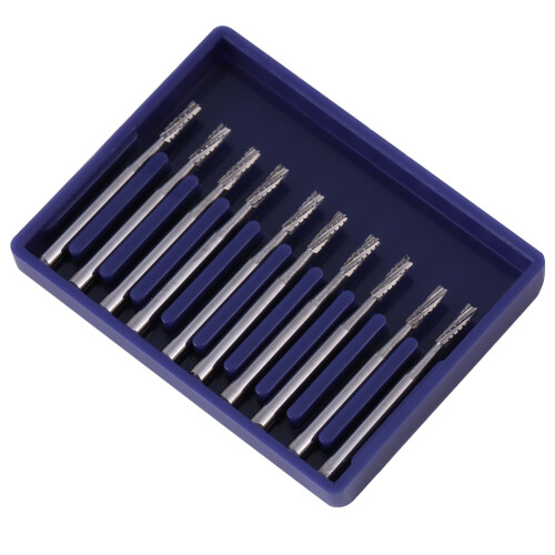 10pcs FG-557 Tungsten Carbide Dental Burs 2