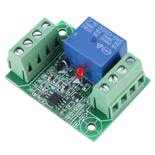 DC 12V Single Channel Bistable Relay Trigger Switch Module 1