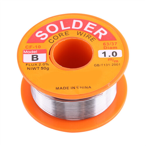 Lötdraht 63/37 0,6-1,0mm 50g mit Flussmitte 1