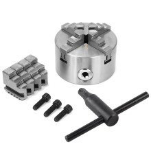 4-Zoll-Selbstzentrierendes Drehfutter mit Extra-Futtern K12-100