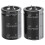 2pcs 10000uF 100V Electrolytic Capacitor 105 35X50mm 1