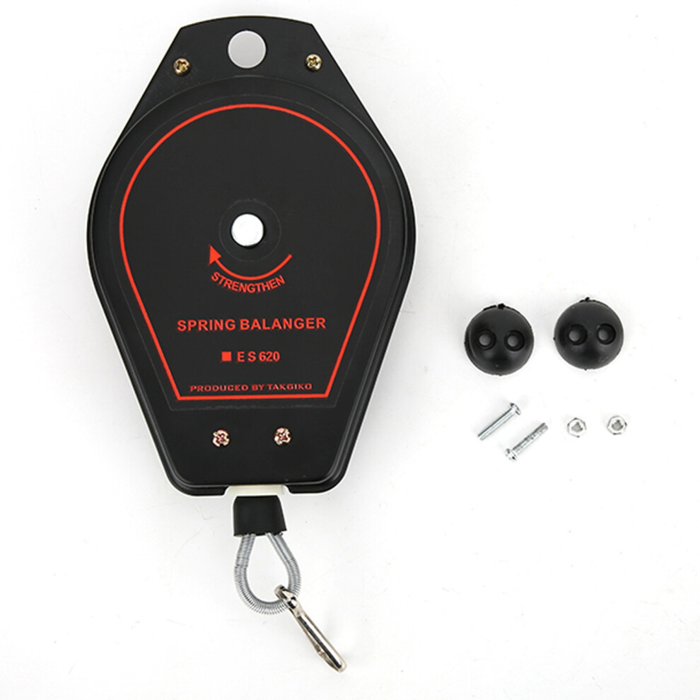Spring Balancer Retractable Tool Holder Hanger 0.6~2.0Kg Black 610830951955