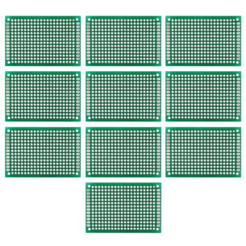 10pcs 4x6cm Double-Sided DIY PCB Soldering Board