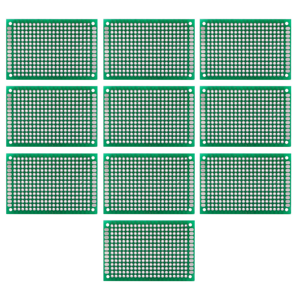 10Pcs 4X6cm Double Sided Diy Pcb Soldering Circuit Board 610830952228