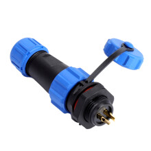 IP68 SP13 2Pin wasserdichter Stecker