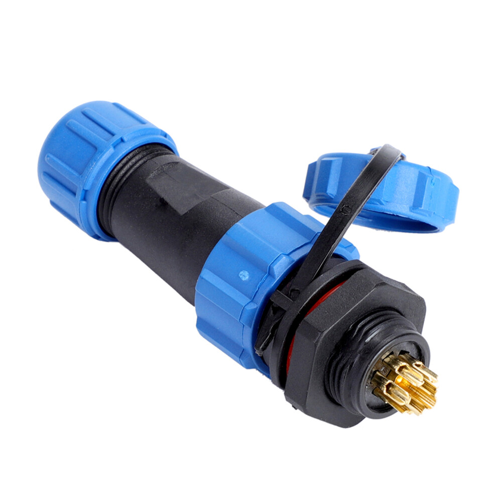Ip67 Sp13 7Pin Waterproof Plastic Plug Socket Connector ( 7Pin) 610830952358