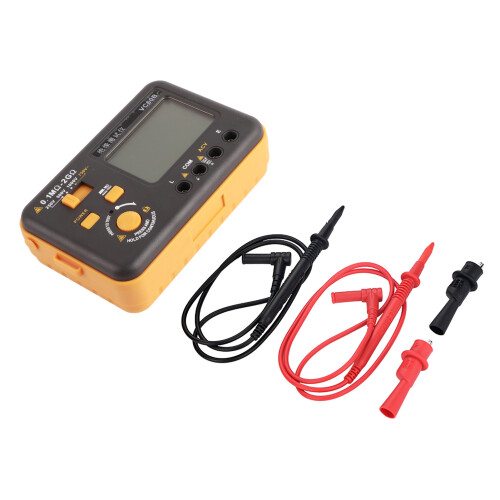 VC60B LCD Digital Insulation Resistance Tester 200MΩ/2GΩ