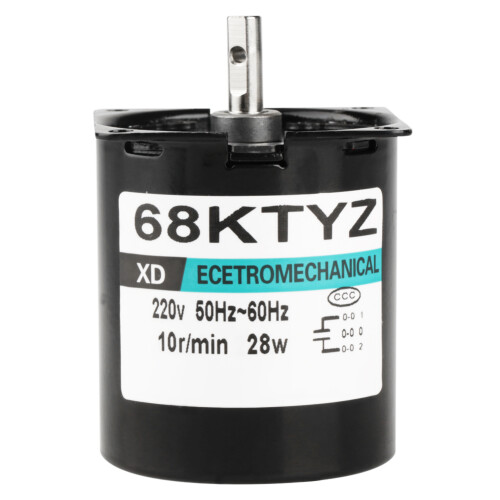 AC220V 28W Miniaturer Synchronmotor CW/CCW 10U/min