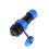 IP68 SP13 2Pin wasserdichter Stecker 2