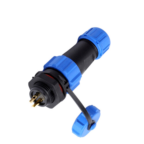IP68 SP13 2Pin wasserdichter Stecker 1